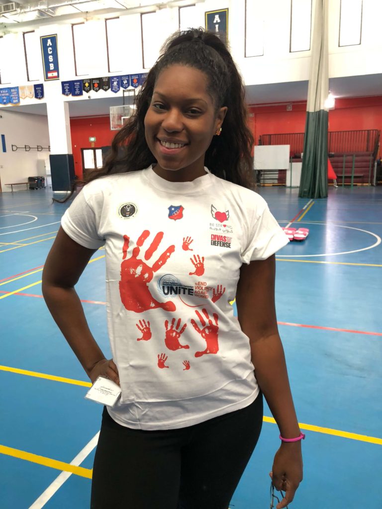 Skye Walton Balsam International Divas In Defense in Kuwait